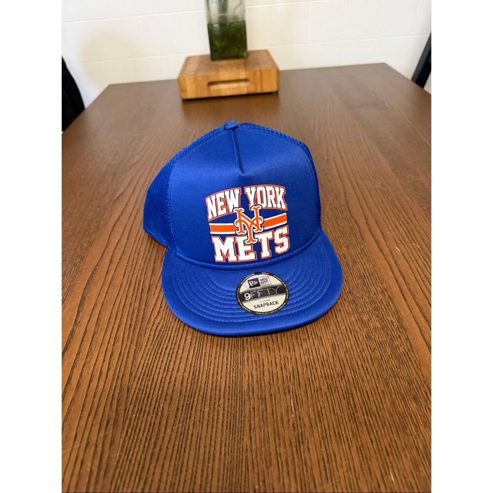 New York Mets trucker hat